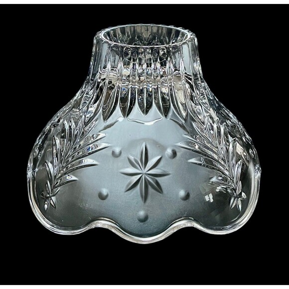 MIKASA Celebrations Christmas Night Collection 6” Crystal Footed Bowl Candy Dish - Picture 5 of 7